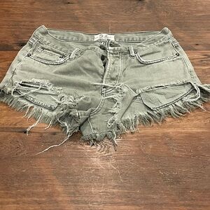 Women’s Free People Jean Shorts Size 26